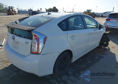 2013 Toyota Prius Four из США, поврежденный, VIN JTDKN3DU5D5631392